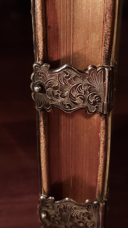 1872 The Book of Common Prayer | Gothic-Style Metal Details