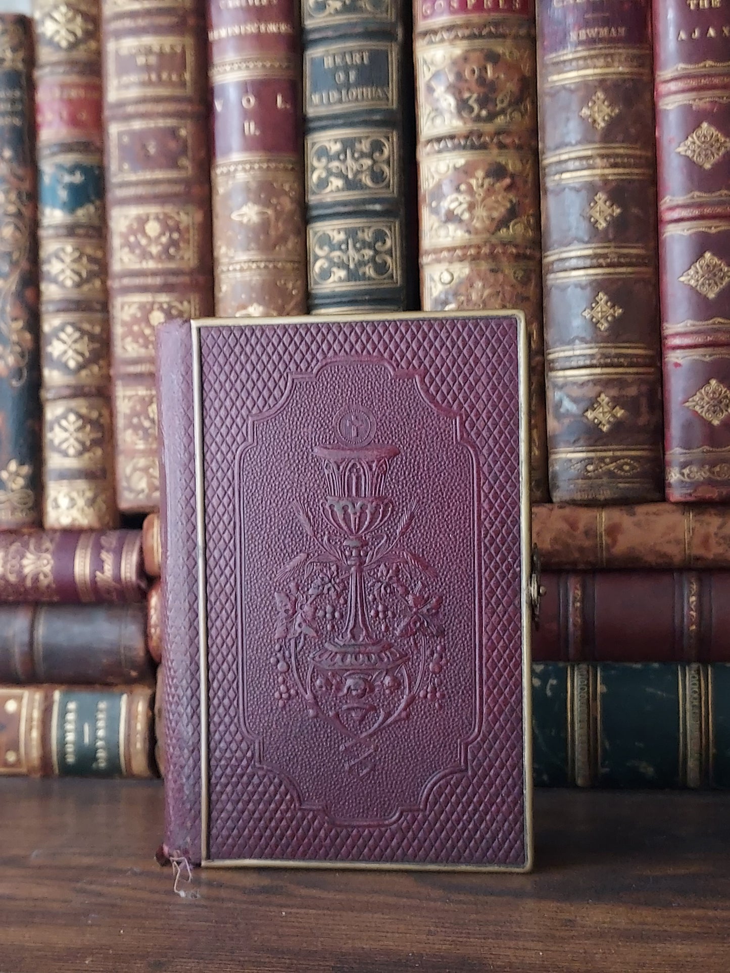 1870s Paroissien Romain | Communion Cover and Gold Clasp