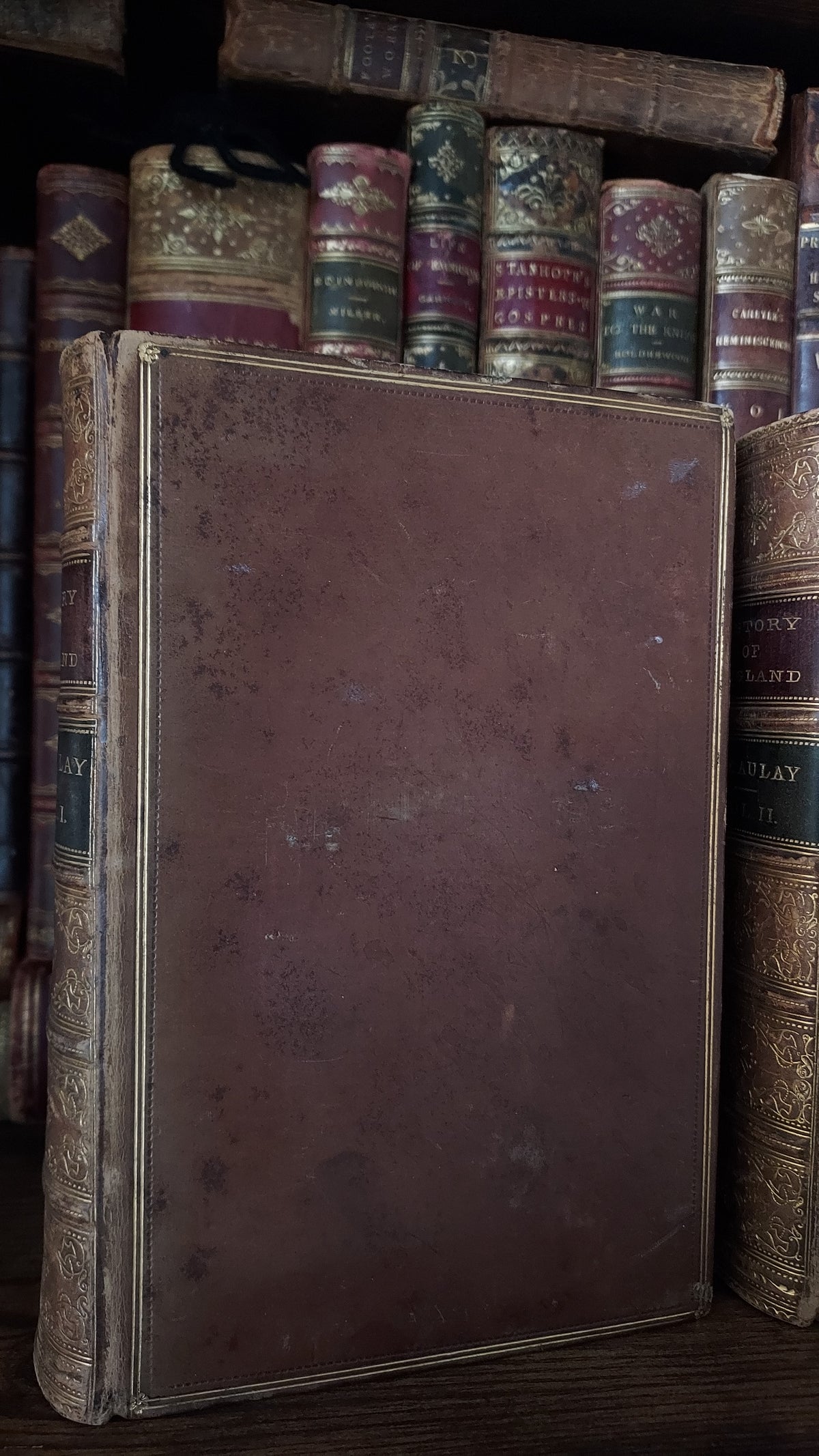 1873 History of England | Eton Leaving Present, 2 Volumes
