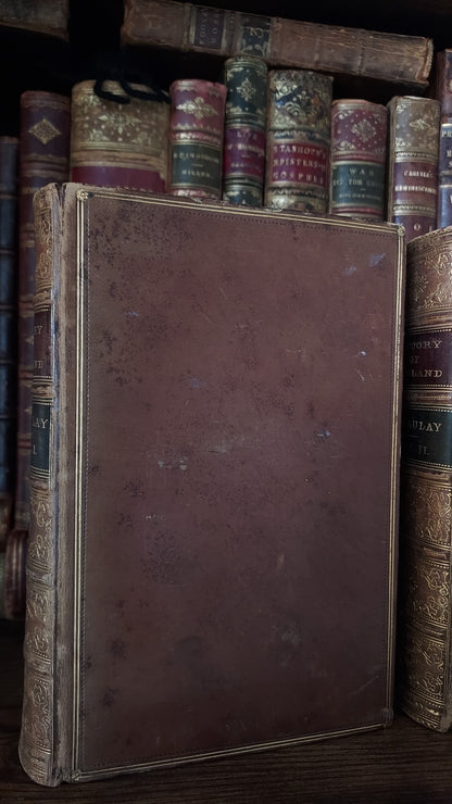 1873 History of England | Eton Leaving Present, 2 Volumes
