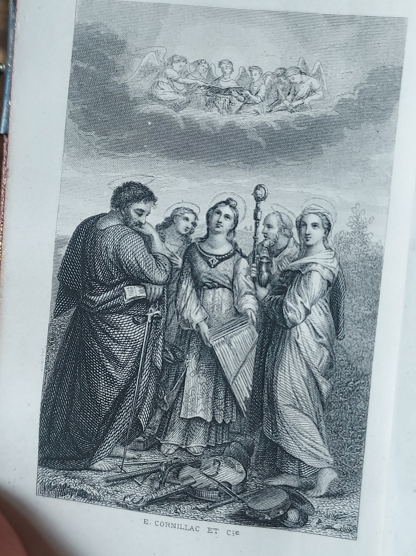 1860s Paroissien Romain, Très Complet (Partie d’Été): Red Gauffered Edge