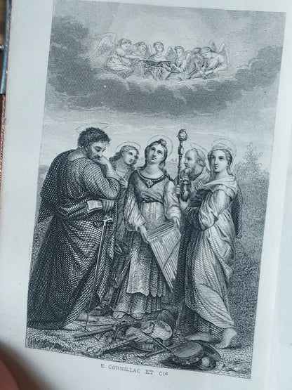 1860s Paroissien Romain, Très Complet (Partie d’Été): Red Gauffered Edge