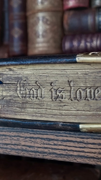 1846 Book of Common Prayer | Rare Gauffered Words and Metal Clasp