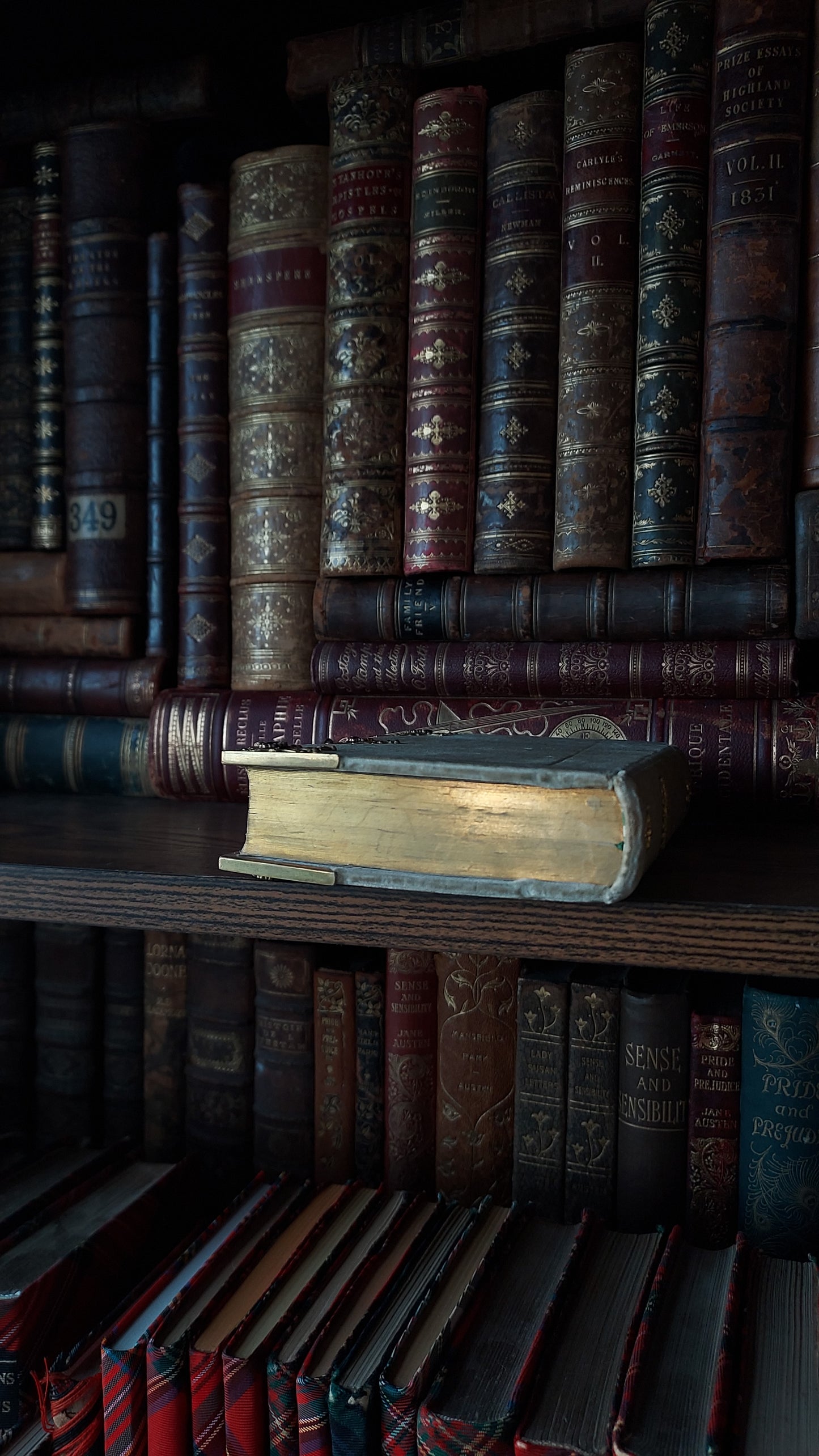 1850s Livre de Mariage | Velvet Wedding Missal w/Large Intricate Clasp