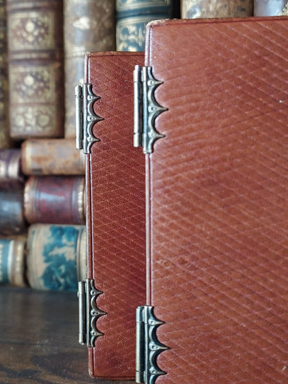 1860s Paroissien Romain, Très Complet Partie d'Hiver: Red Gauffered Edge