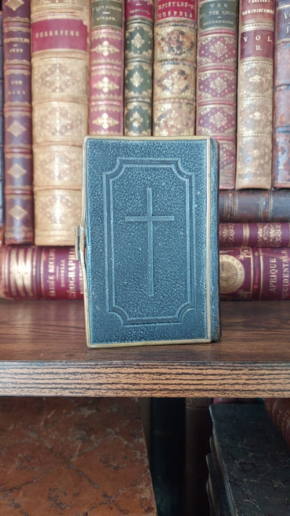 1879 Paroissien Romain | Miniature Clasped Binding