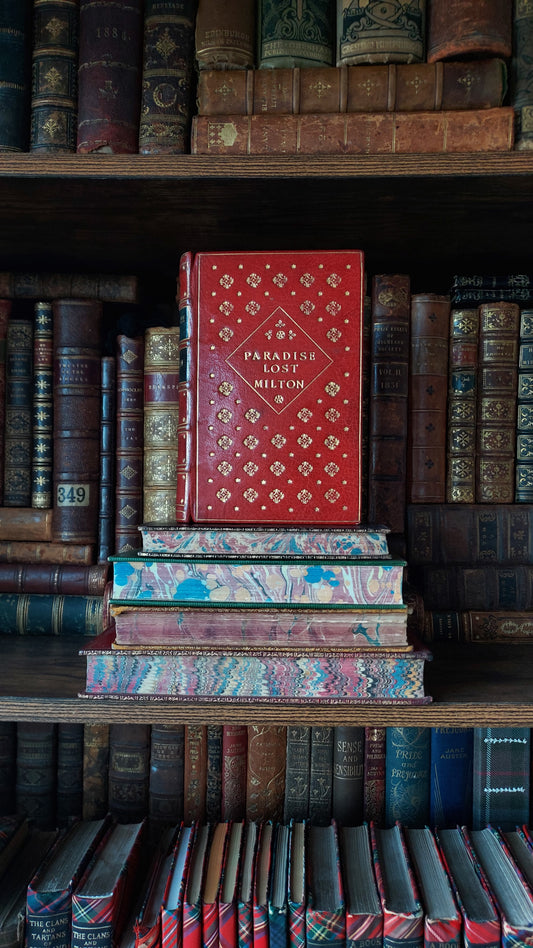 1845 The Poetical Works of John Milton | Dublin Fine Binding