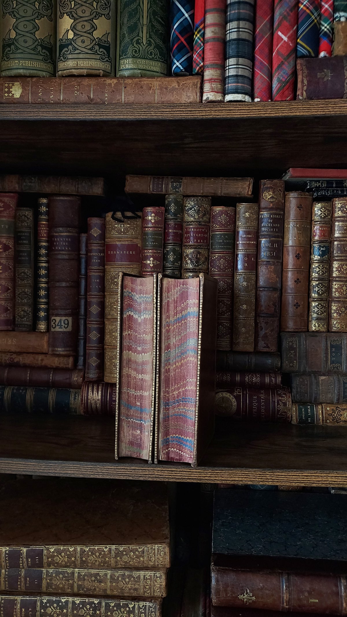 1873 History of England | Eton Leaving Present, 2 Volumes
