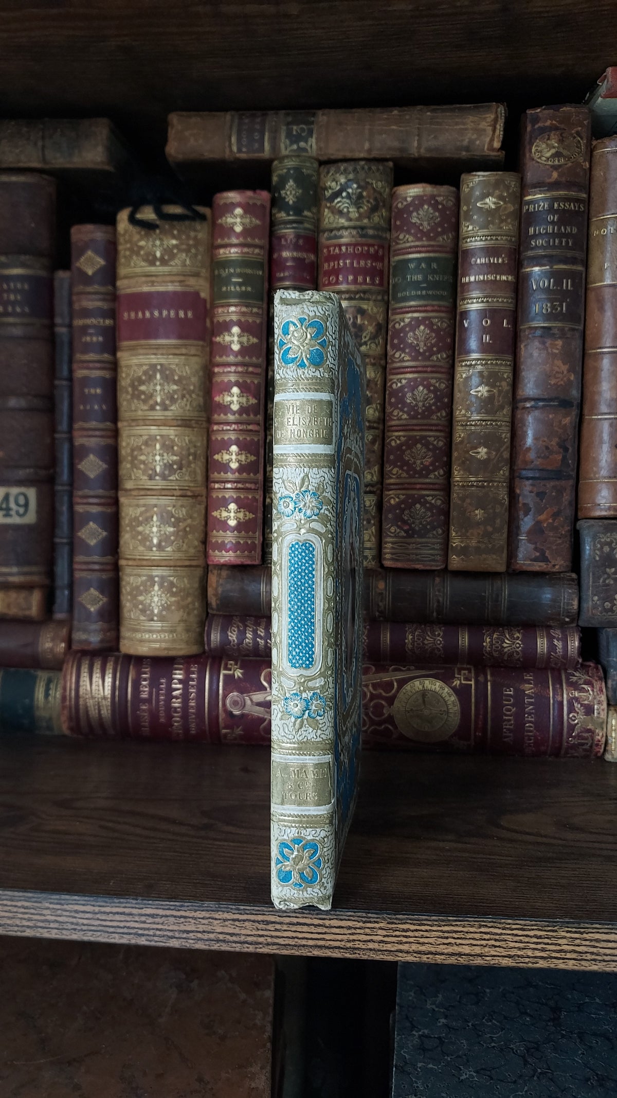 Histoire de Sainte Élisabeth de Hongrie | Mame Decorative Cartonnage Binding