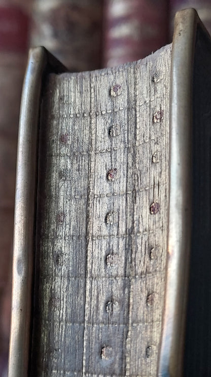 1862 Paroissien Romain | Floral Clasp & Dotted Gauffered Edge