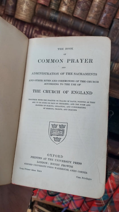 1899 Book of Common Prayer | Sterling Silver Chatelaine Binding