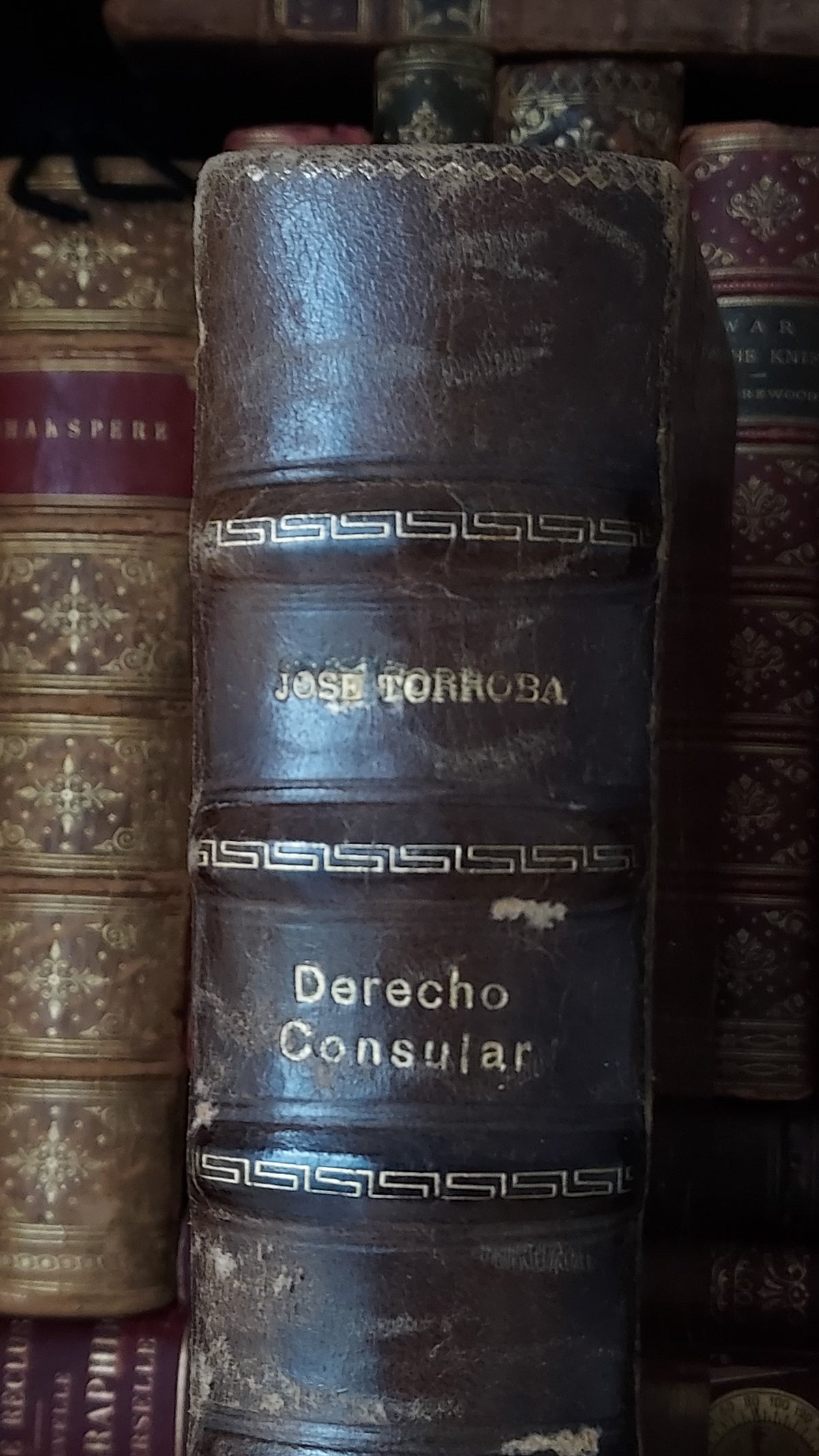 1927 Derecho Consular | Rare Spanish Master Binding