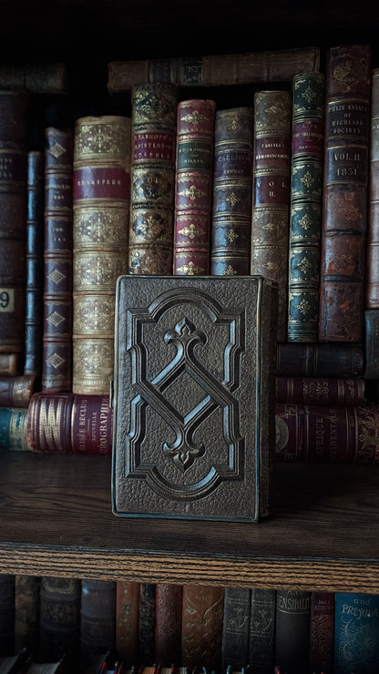 1870 Vollständige Sammlung ausgewählter Gebete | German Ermine Gauffered Edge
