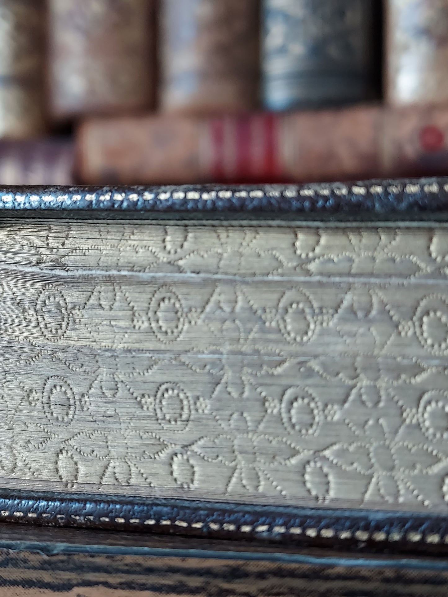 1860s Floral Gauffered-Edge Prayer Book