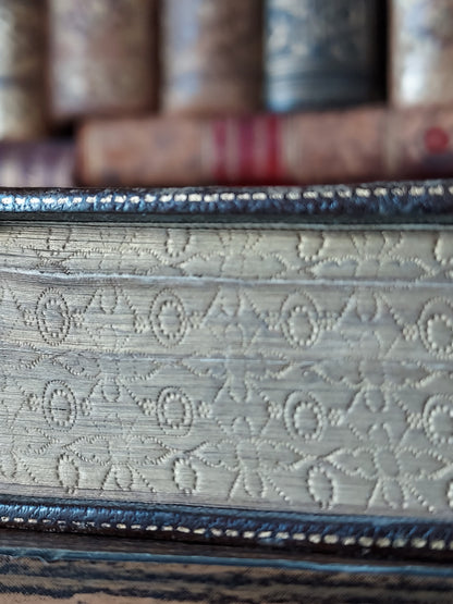 1860s Floral Gauffered-Edge Prayer Book