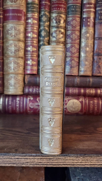 1872 The Book of Common Prayer | Gothic-Style Metal Details