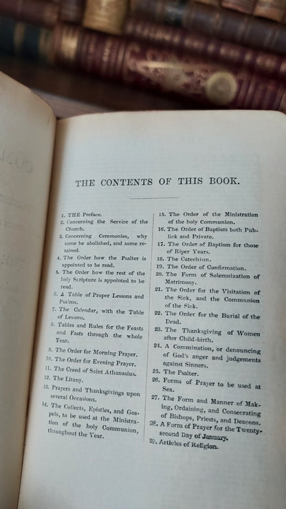 1899 Book of Common Prayer | Sterling Silver Chatelaine Binding