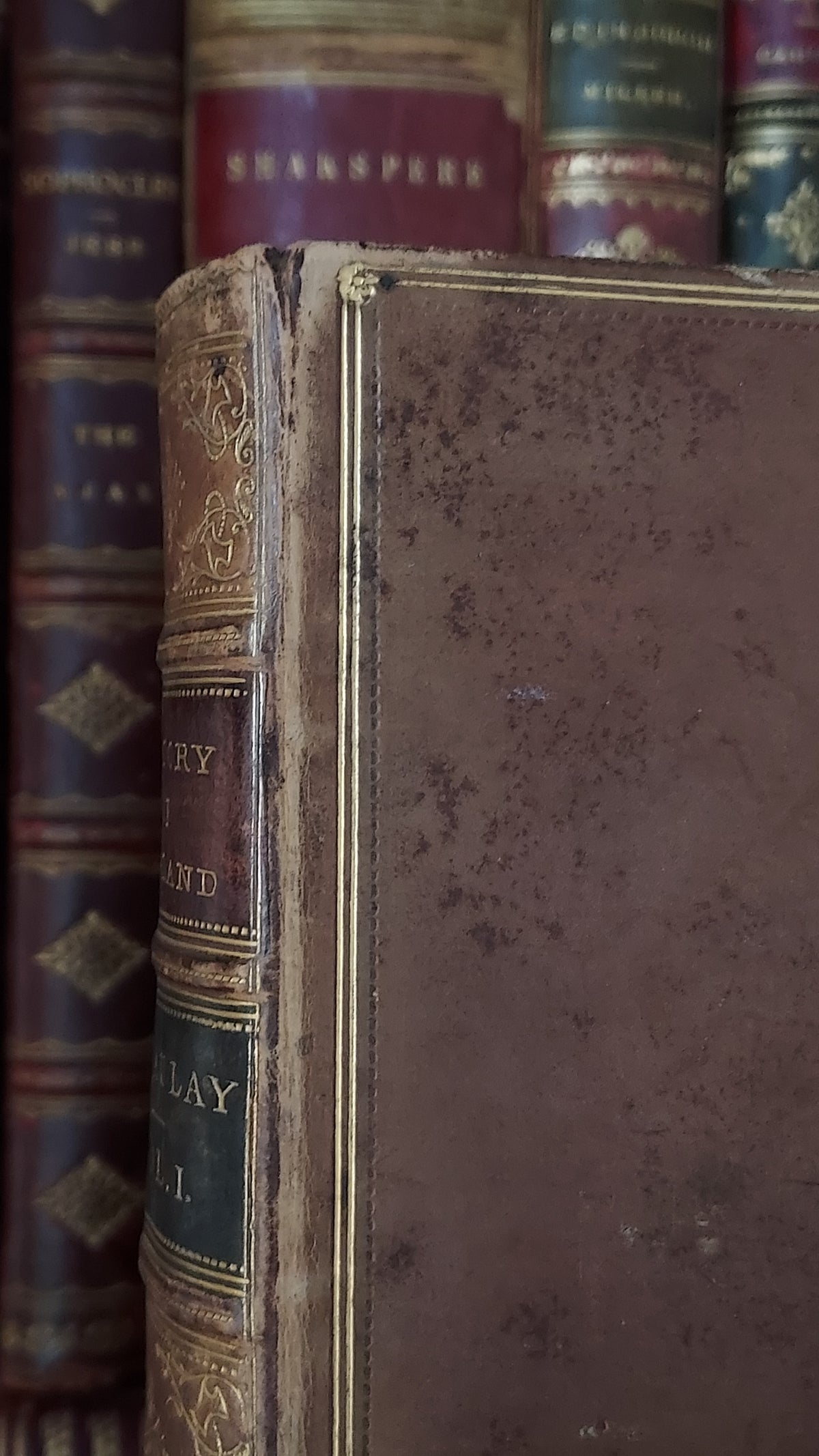 1873 History of England | Eton Leaving Present, 2 Volumes