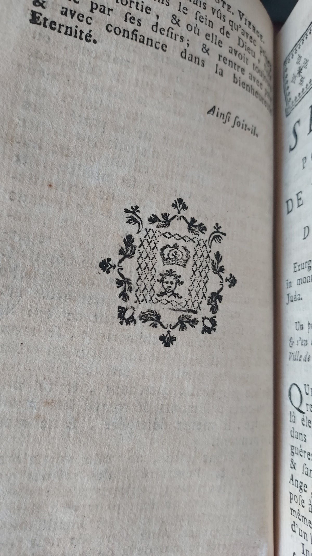 1776 Sermons de M. Massillon | 2-Volume Set w/Monastic Labels