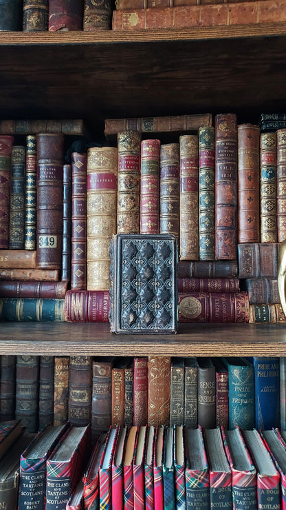1850s Paroissien Romain | Textured Cover & Red Gauffered Edge