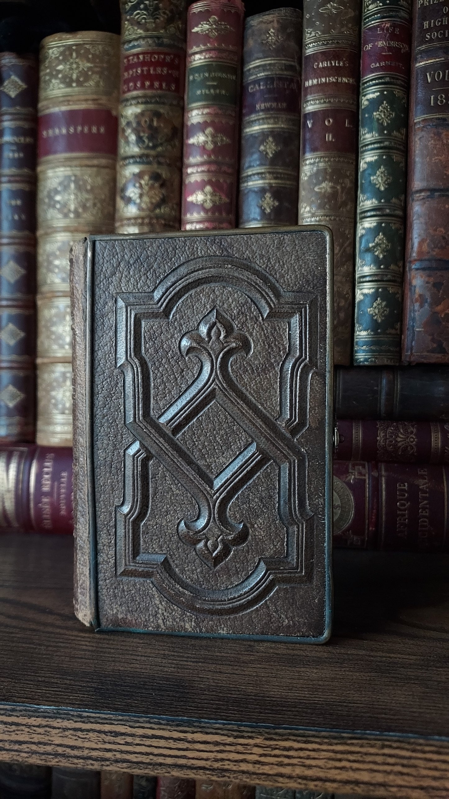 1870 Vollständige Sammlung ausgewählter Gebete | German Ermine Gauffered Edge