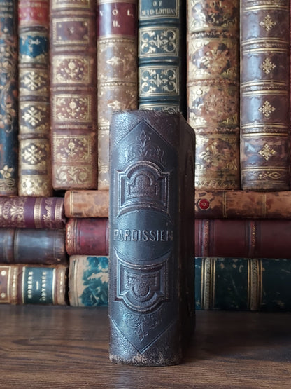1866 Paroissien Romain | Red & Gold Ermine Edges