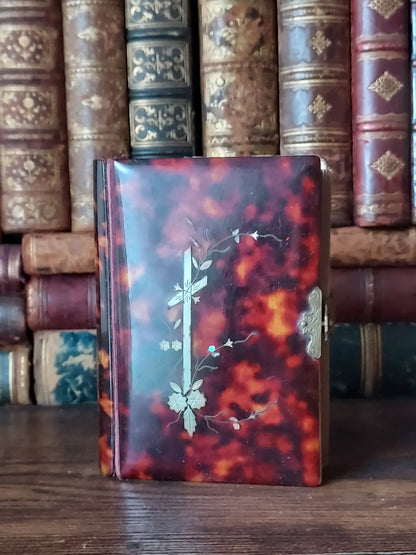 Paroissien Romain | 1890s Faux Tortoise Shell Clasp Book