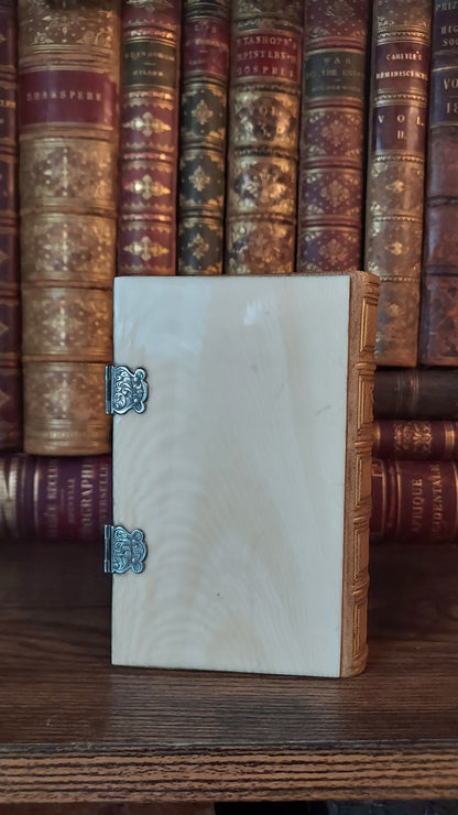 1872 The Book of Common Prayer | Gothic-Style Metal Details