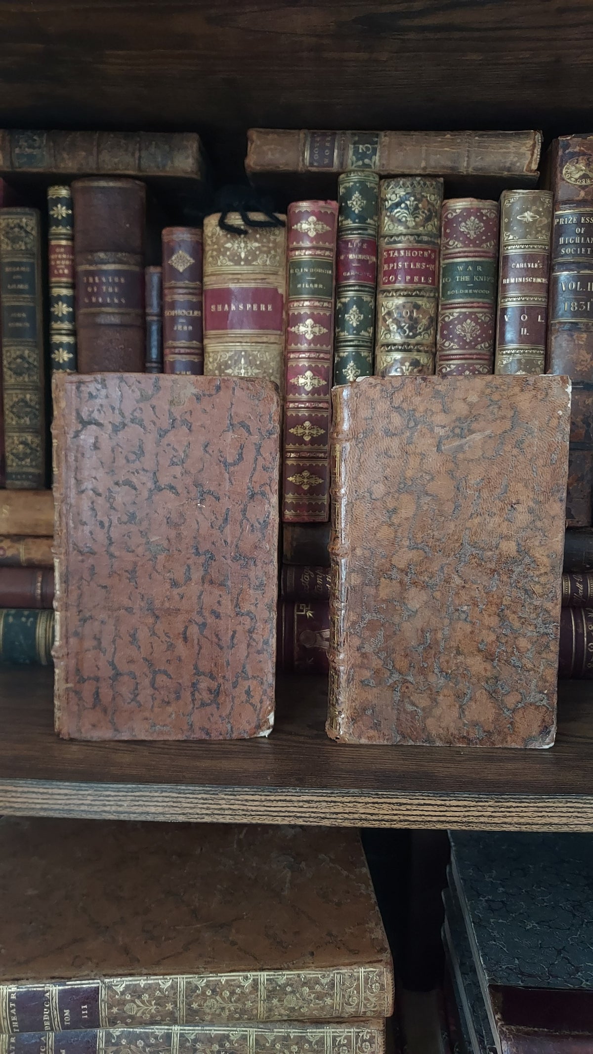 1776 Sermons de M. Massillon | 2-Volume Set w/Monastic Labels