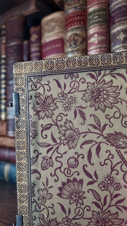 1880s Missel Romain | Ornate Double Floral Clasp