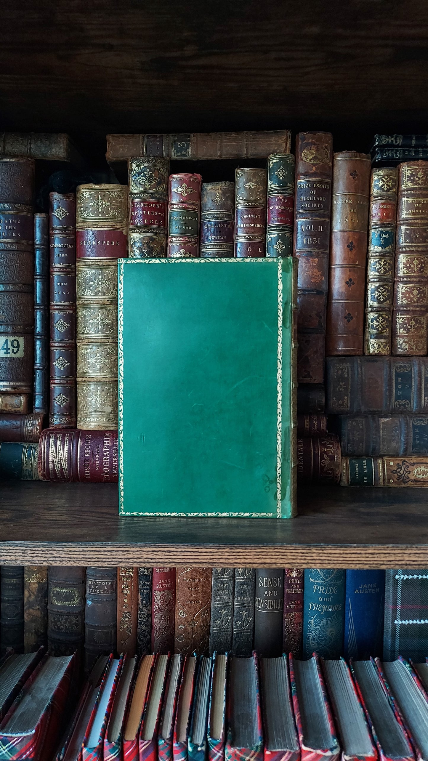 1897 Field and Hedgegrow | St. Andrew's School Fine Prize Binding