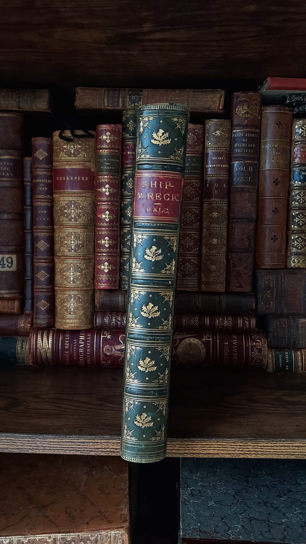1804 The Shipwreck: A Poem | Green Leather & Thistles