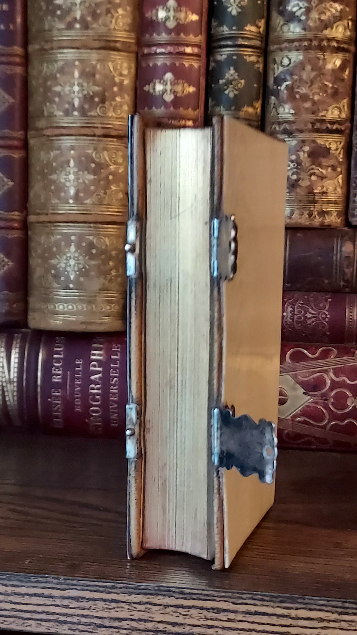 1872 The Book of Common Prayer | Gothic-Style Metal Details