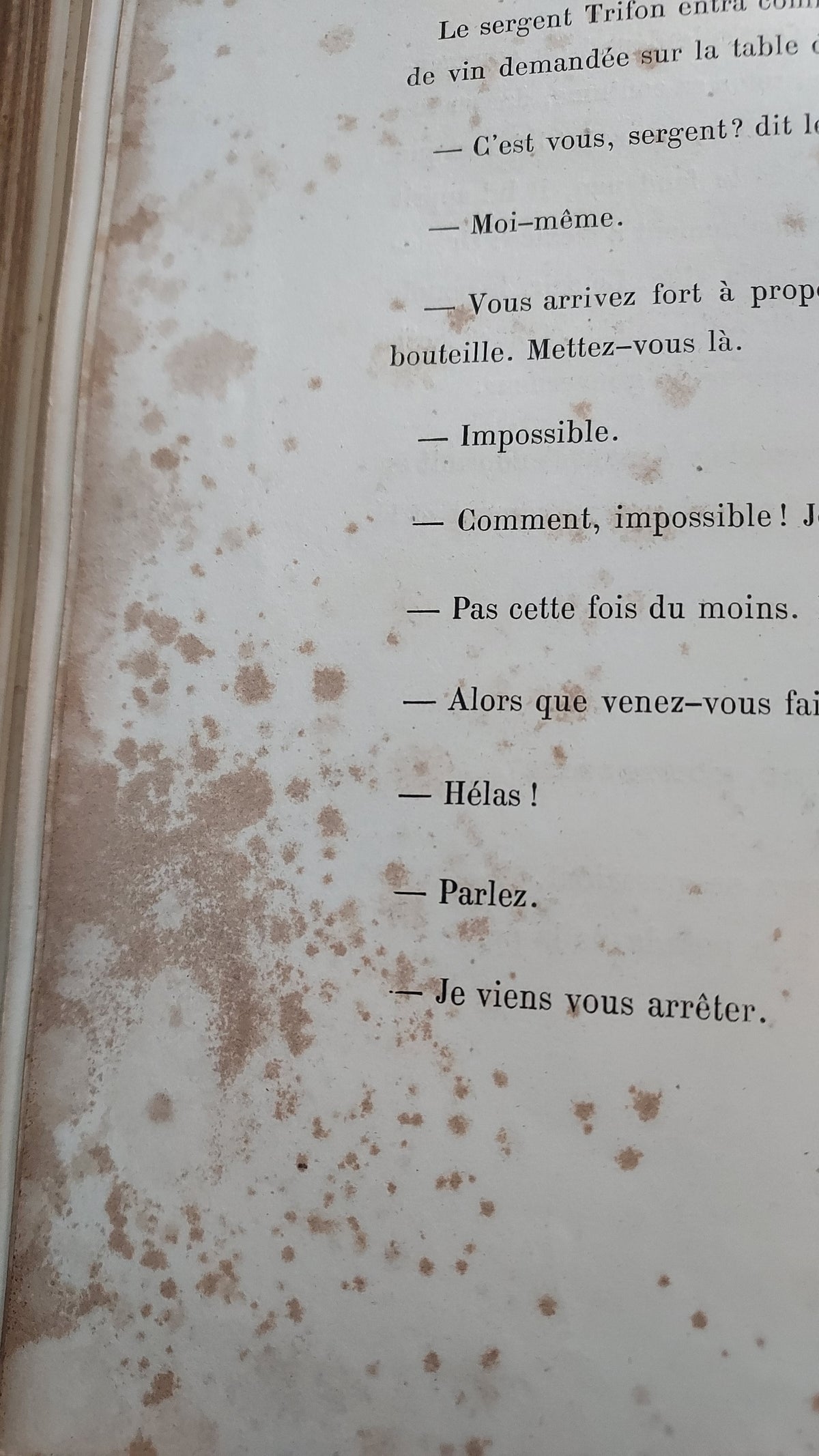1867 Les Fleurs Animées | Grandville Brown Leather 2-Volume Set