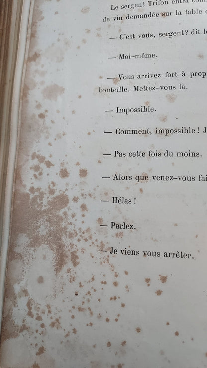 1867 Les Fleurs Animées | Grandville Brown Leather 2-Volume Set