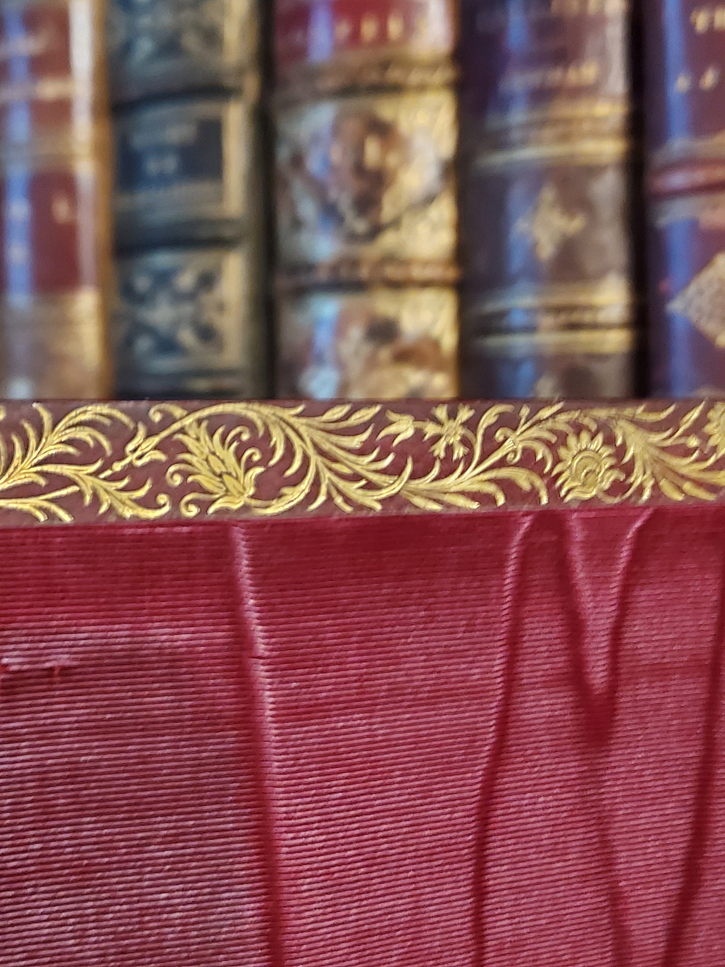 1887 Gruel Paroissien de la Renaissance | Latin Script Gauffered Edge