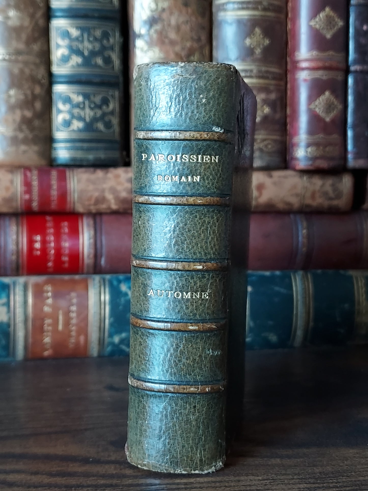 1888 Paroissien Romain Partie d'automne| Hidden Marble Foreedge