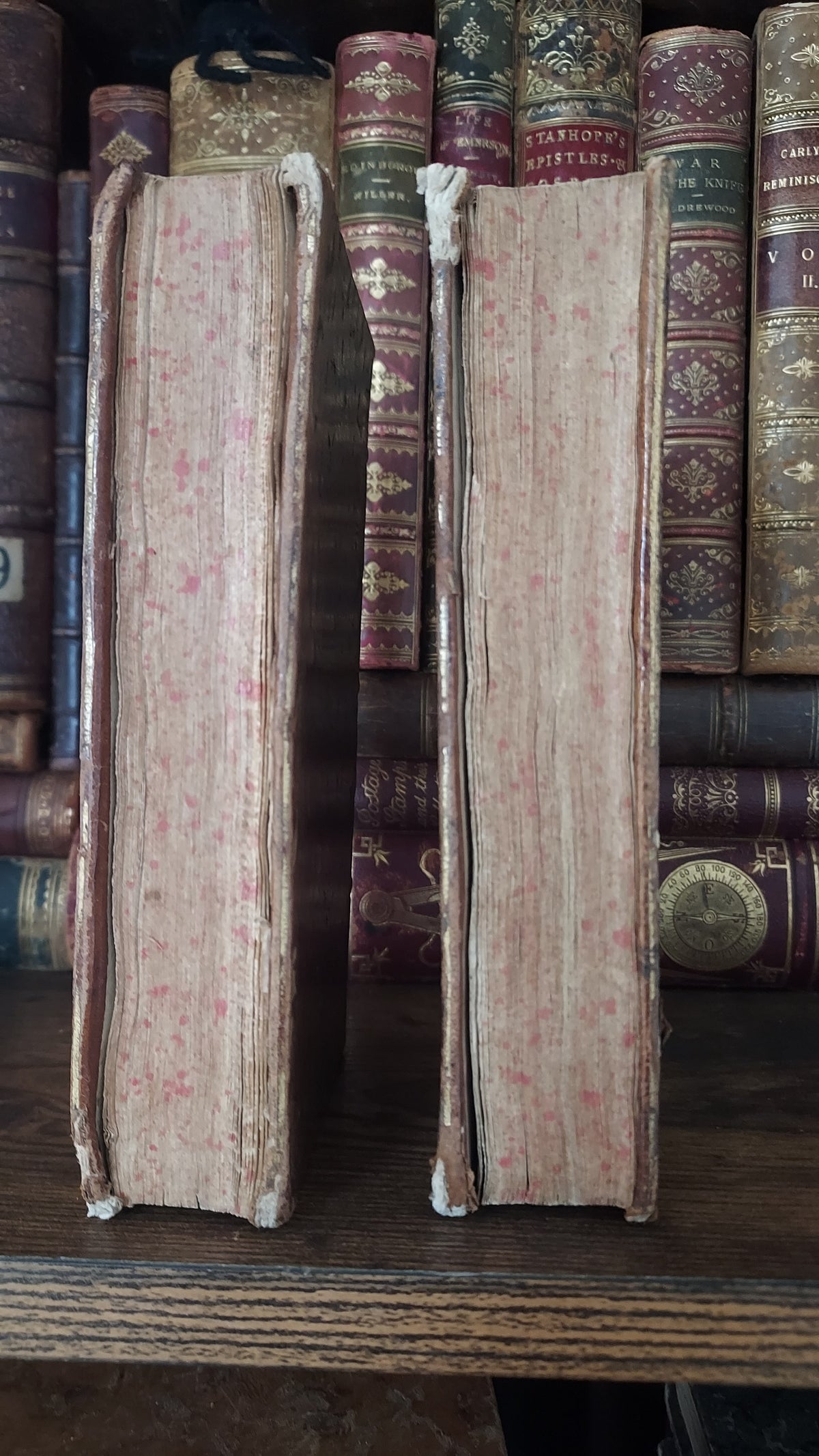 1776 Sermons de M. Massillon | 2-Volume Set w/Monastic Labels