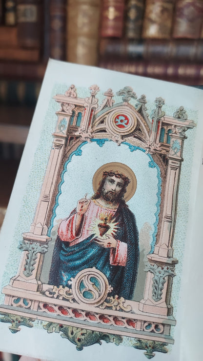 1890 Paroissien Romain | Miniature Clasped Binding