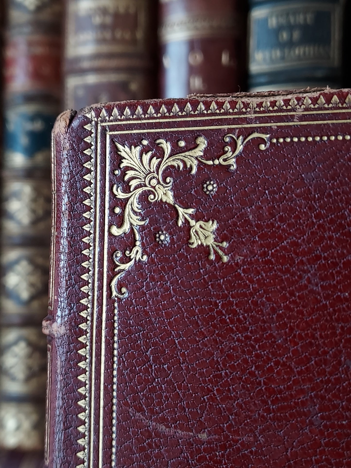 1887 Gruel Paroissien de la Renaissance | Latin Script Gauffered Edge