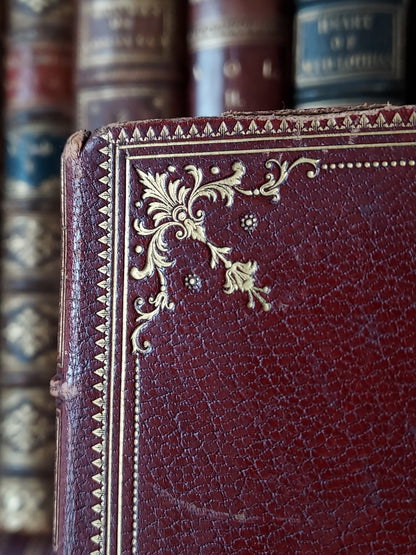 1887 Gruel Paroissien de la Renaissance | Latin Script Gauffered Edge