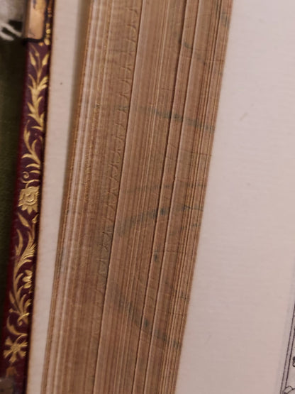 1887 Gruel Paroissien de la Renaissance | Latin Script Gauffered Edge