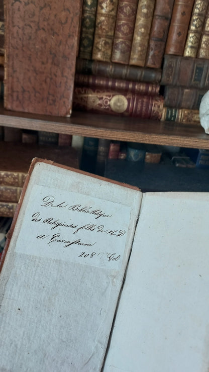 1776 Sermons de M. Massillon | 2-Volume Set w/Monastic Labels