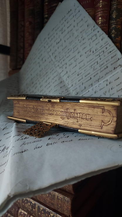 1846 Book of Common Prayer | Rare Gauffered Words and Metal Clasp