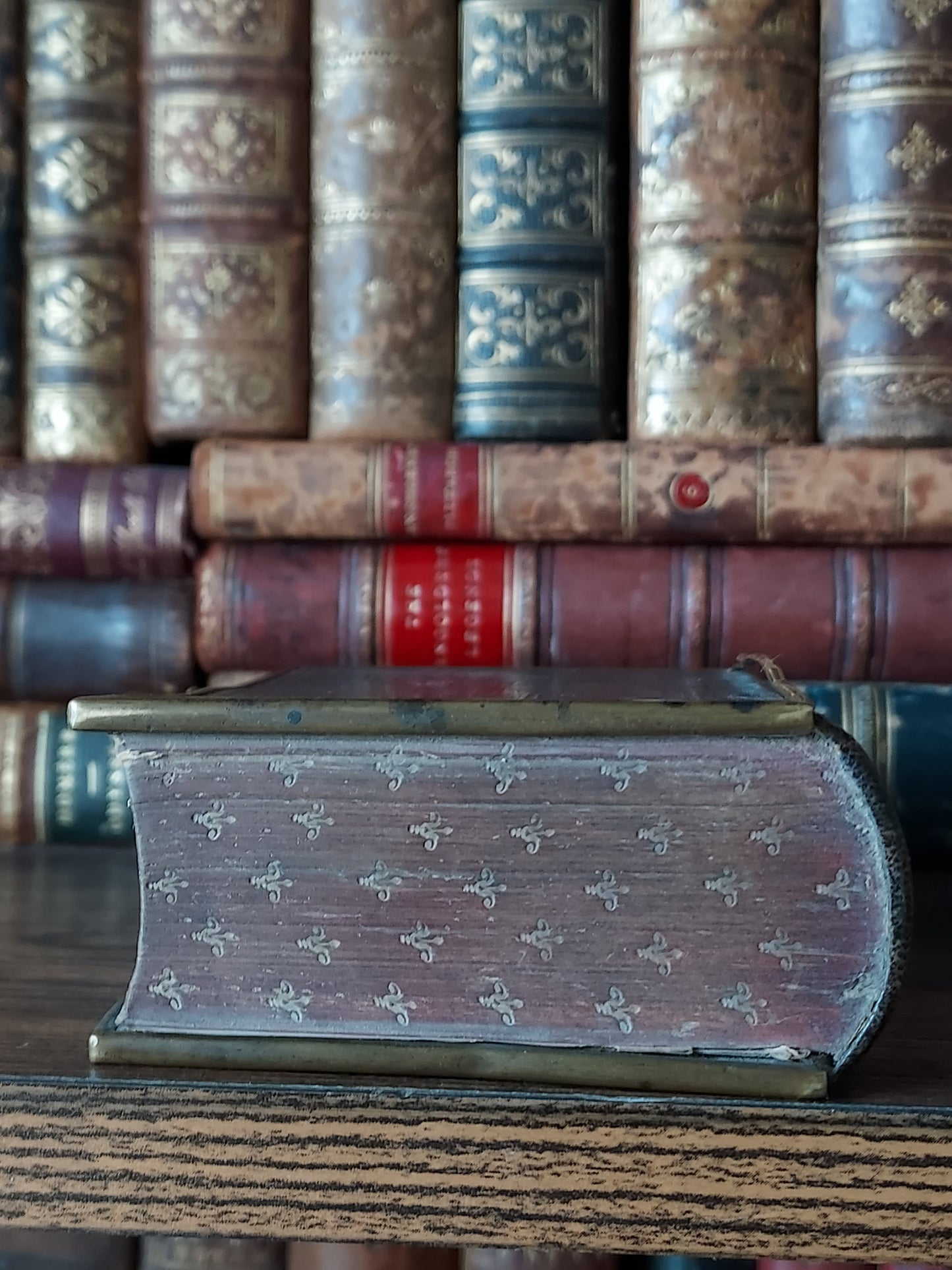 1860s Eucologe ou Paroissien Romain-Éduen: Gauffered Red Pages & Clasp