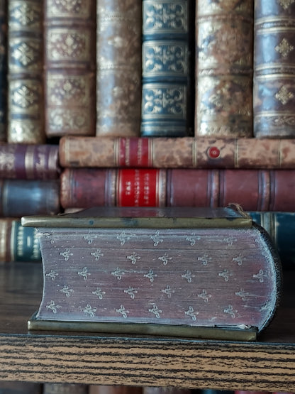 1860s Eucologe ou Paroissien Romain-Éduen: Gauffered Red Pages & Clasp