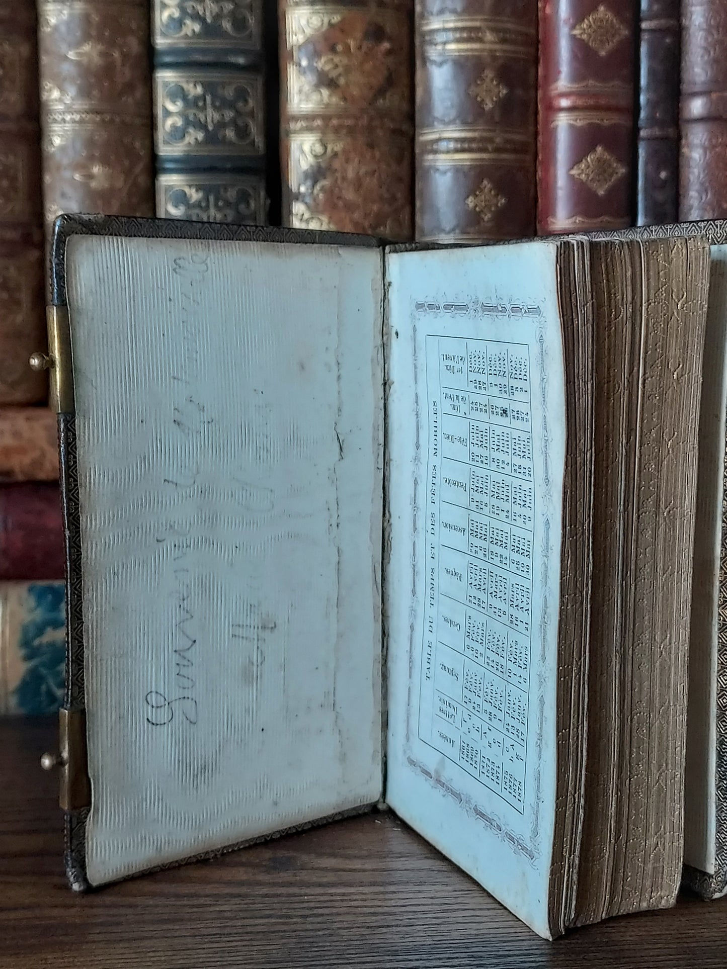 1860s Floral Gauffered-Edge Prayer Book