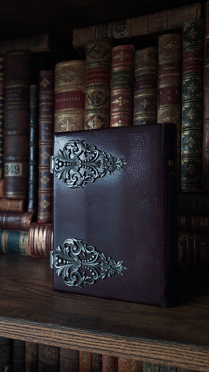 1880s Missel Romain | Ornate Double Floral Clasp