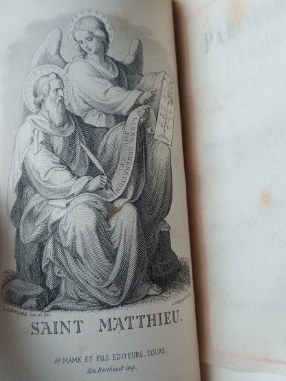 1888 Paroissien Romain Partie d'été | Hidden Marble Foreedge