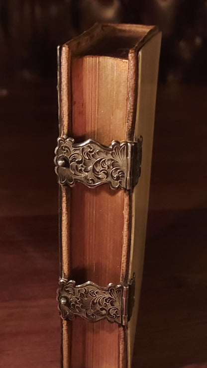 1872 The Book of Common Prayer | Gothic-Style Metal Details